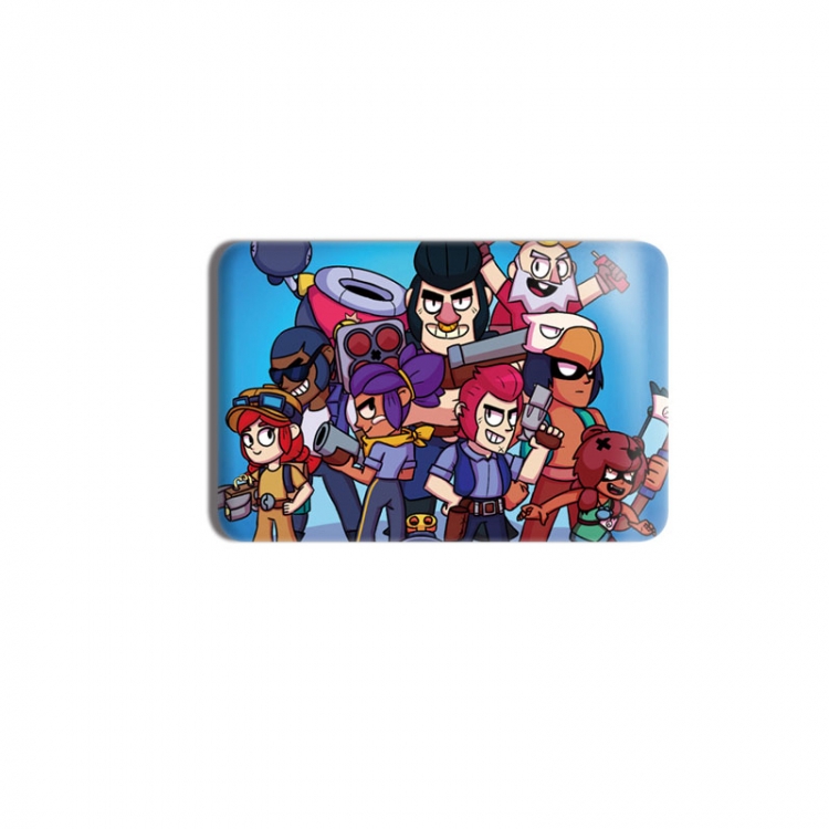 Brawl Stars Anime square tinplate badge chest badge 40X60CM price for 5 pcs