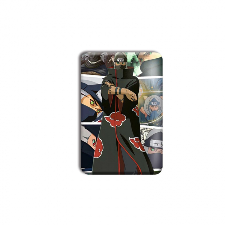 Naruto Anime square tinplate badge chest badge 40X60CM price for 5 pcs