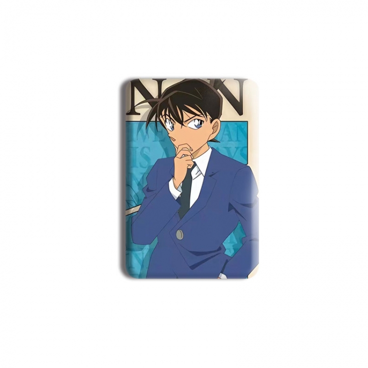 Detective conan Anime square tinplate badge chest badge 40X60CM price for 5 pcs