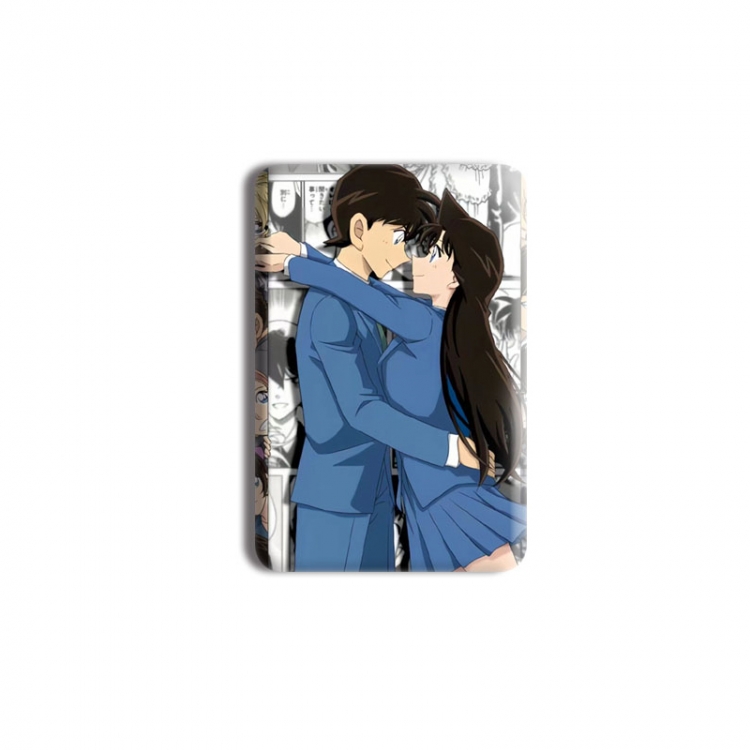 Detective conan Anime square tinplate badge chest badge 40X60CM price for 5 pcs