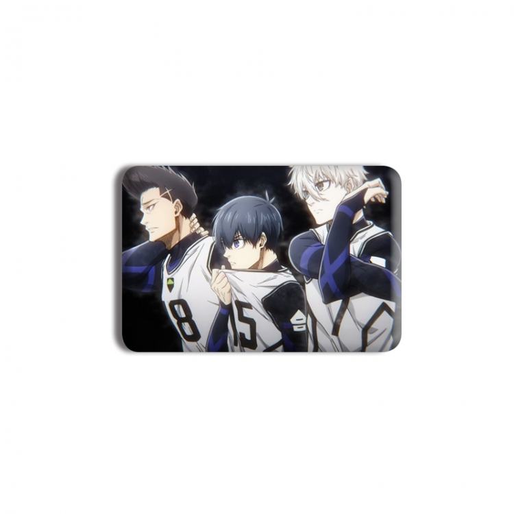 BLUE LOCK Anime square tinplate badge chest badge 40X60CM price for 5 pcs