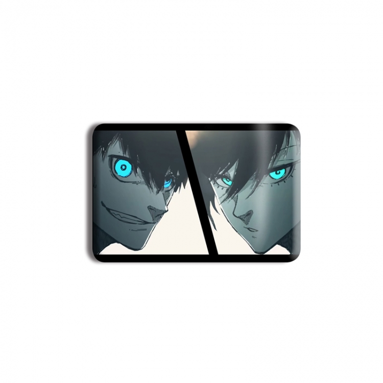 BLUE LOCK Anime square tinplate badge chest badge 40X60CM price for 5 pcs