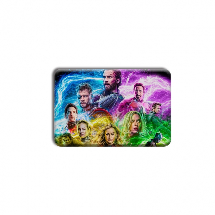 Marvel Anime square tinplate badge chest badge 40X60CM price for 5 pcs