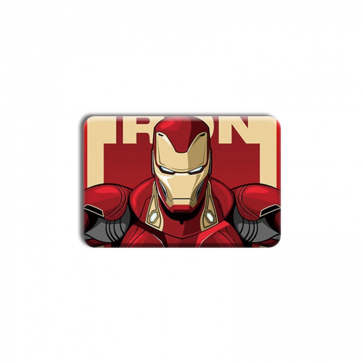 Marvel Anime square tinplate badge chest badge 40X60CM price for 5 pcs