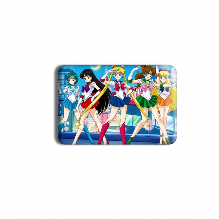 sailormoon Anime square tinplate badge chest badge 40X60CM price for 5 pcs