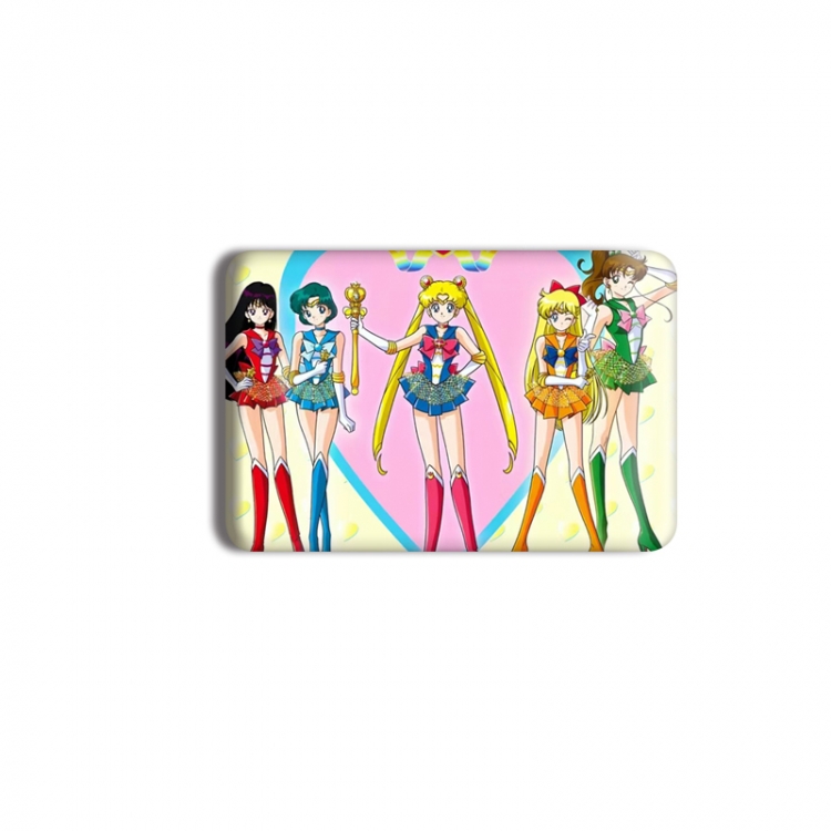 sailormoon Anime square tinplate badge chest badge 40X60CM price for 5 pcs