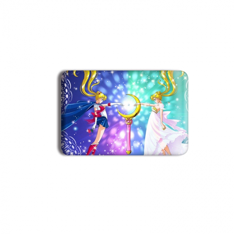 sailormoon Anime square tinplate badge chest badge 40X60CM price for 5 pcs