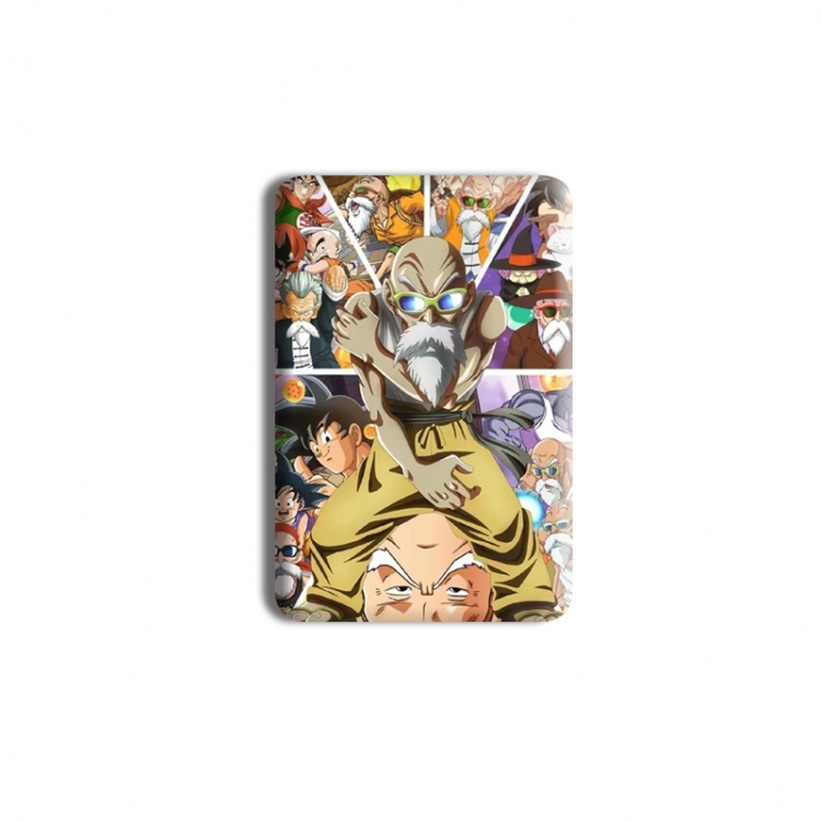 DRAGON BALL Anime square tinplate badge chest badge 40X60CM price for 5 pcs