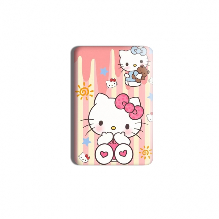 sanrio Anime square tinplate badge chest badge 4X6CM price for 5 pcs