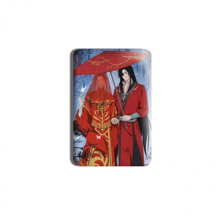 Genshin Impact Anime square tinplate badge chest badge 40X60CM price for 5 pcs