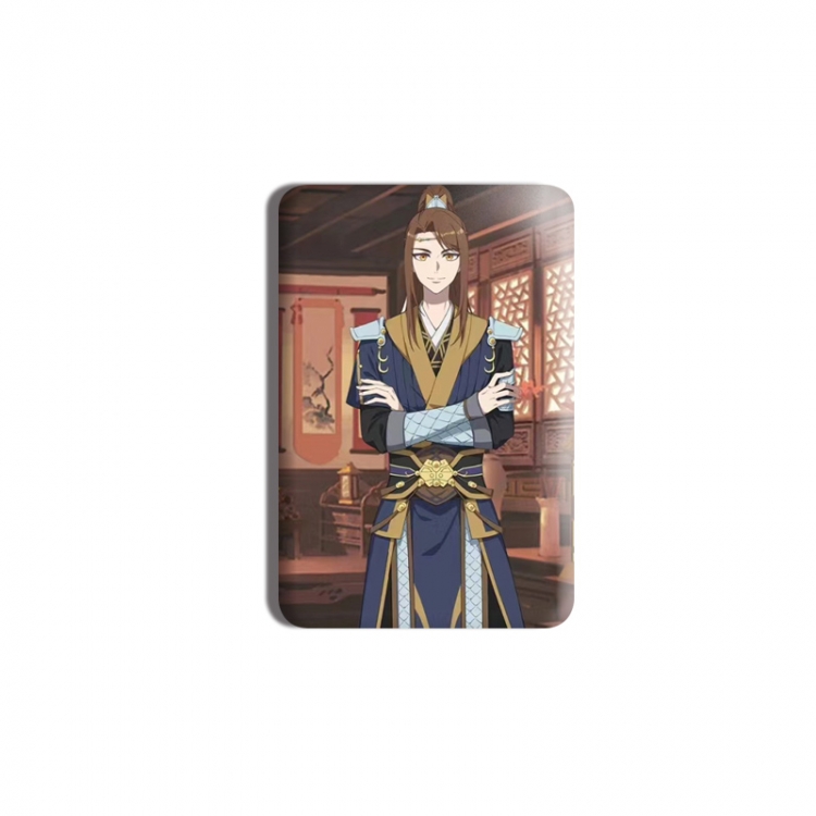 Heaven Official's Blessing Anime square tinplate badge chest badge 40X60CM price for 5 pcs