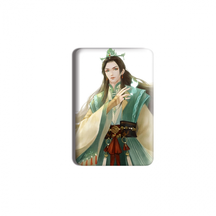 Heaven Official's Blessing Anime square tinplate badge chest badge 40X60CM price for 5 pcs