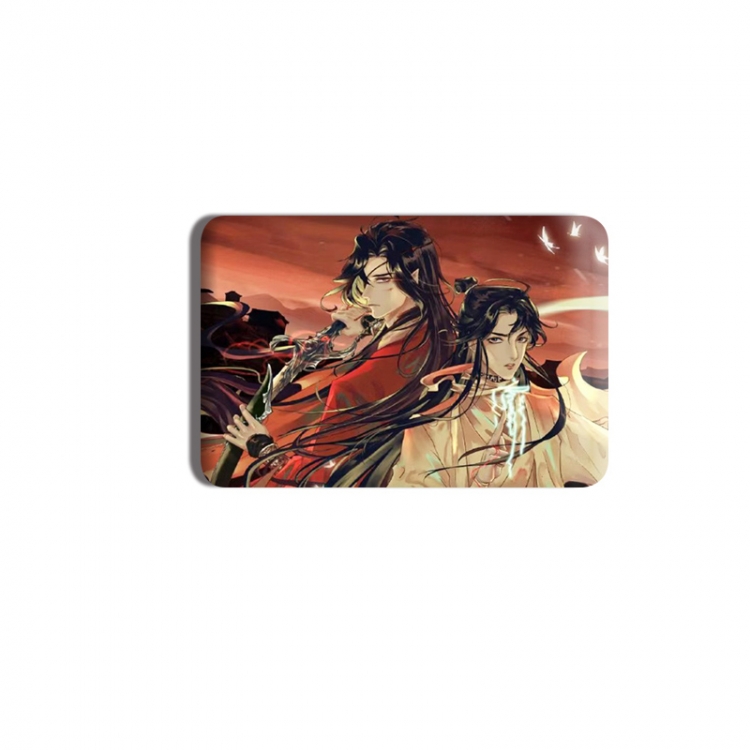Heaven Official's Blessing Anime square tinplate badge chest badge 40X60CM price for 5 pcs