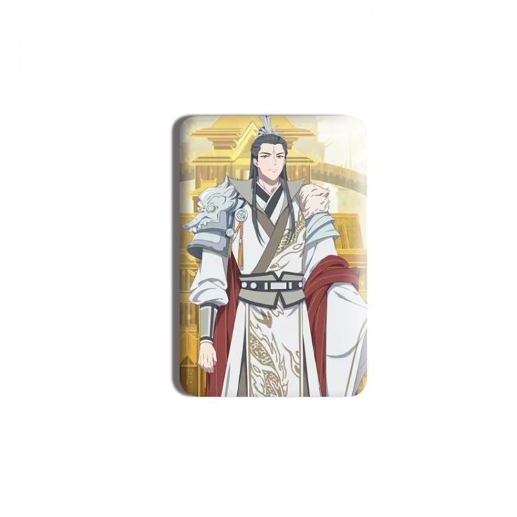 Heaven Official's Blessing Anime square tinplate badge chest badge 40X60CM price for 5 pcs