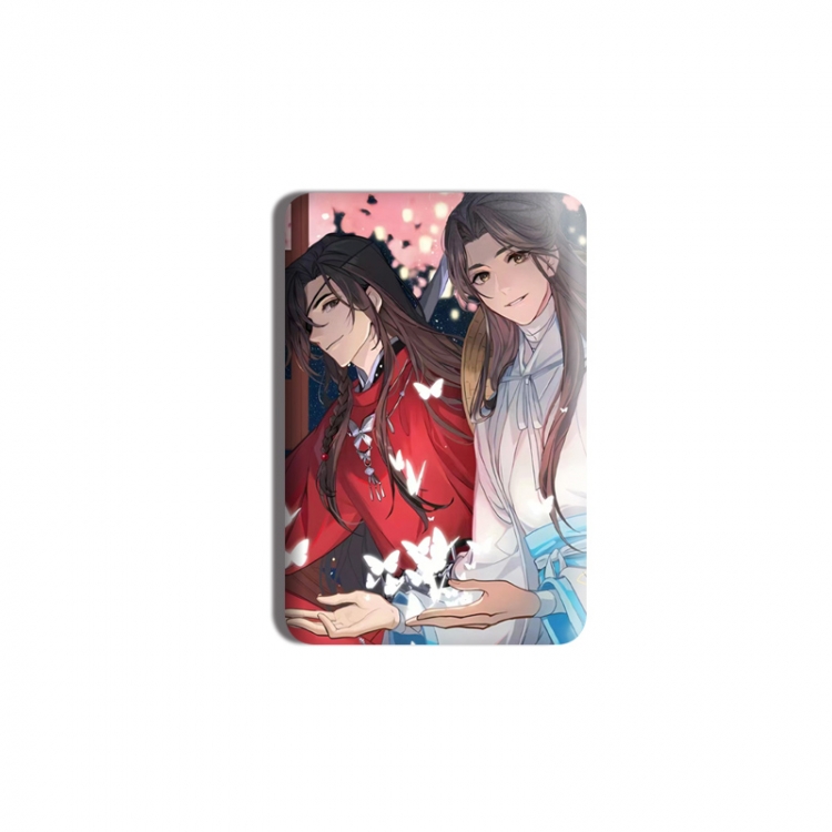 Heaven Official's Blessing Anime square tinplate badge chest badge 40X60CM price for 5 pcs