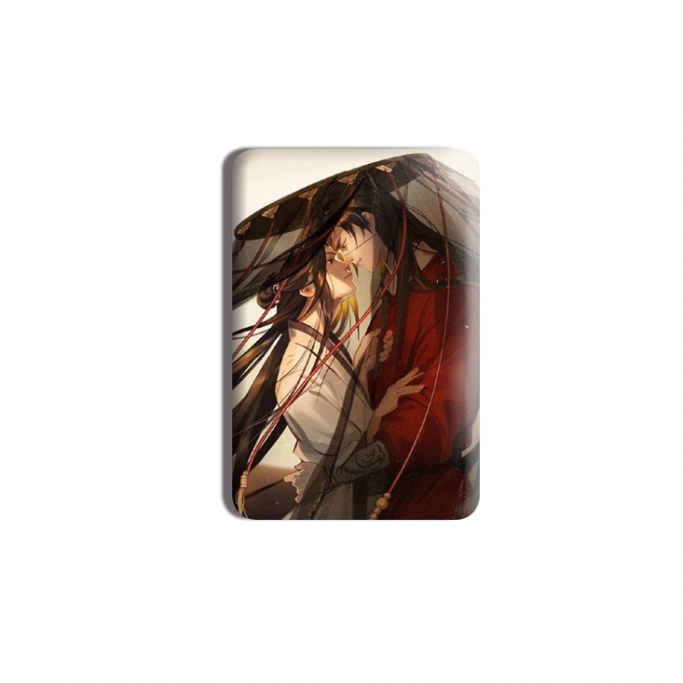 Heaven Official's Blessing Anime square tinplate badge chest badge 4X6CM  price for 5 pcs