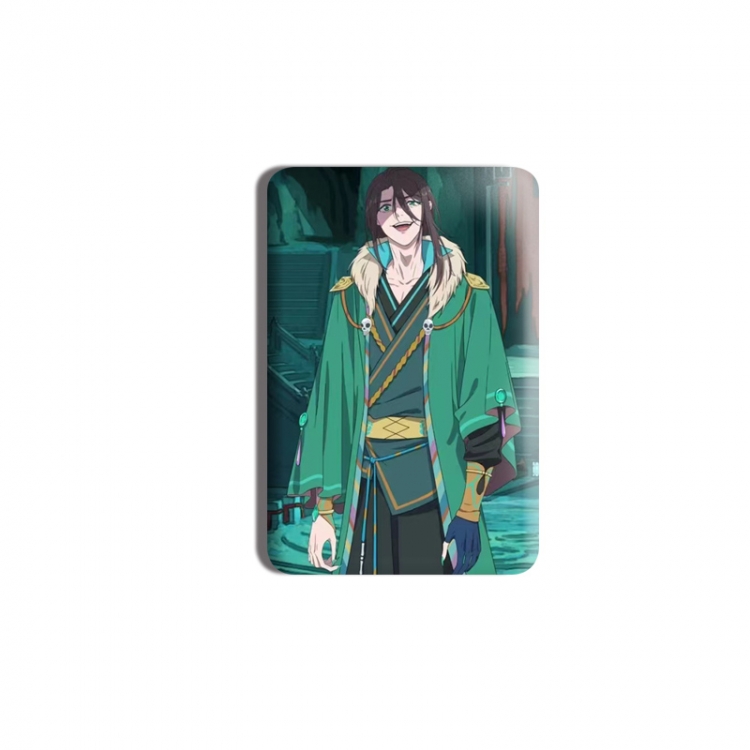 Heaven Official's Blessing Anime square tinplate badge chest badge 4X6CM  price for 5 pcs