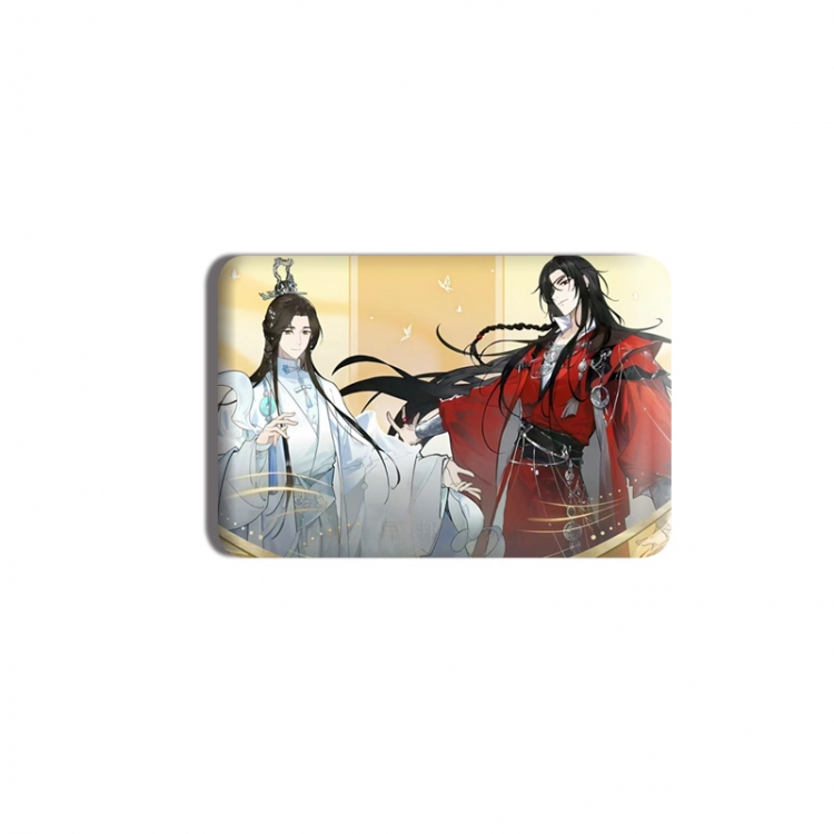 Heaven Official's Blessing Anime square tinplate badge chest badge 4X6CM  price for 5 pcs