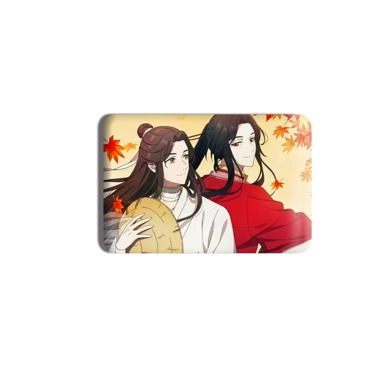 Heaven Official's Blessing Anime square tinplate badge chest badge 4X6CM price for 5 pcs