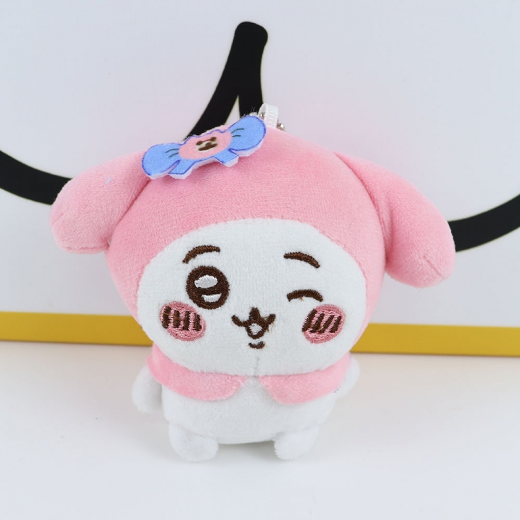 Self deprecating bear Crystal Super Soft+PP Cotton Plush Toy Pendant 10cm