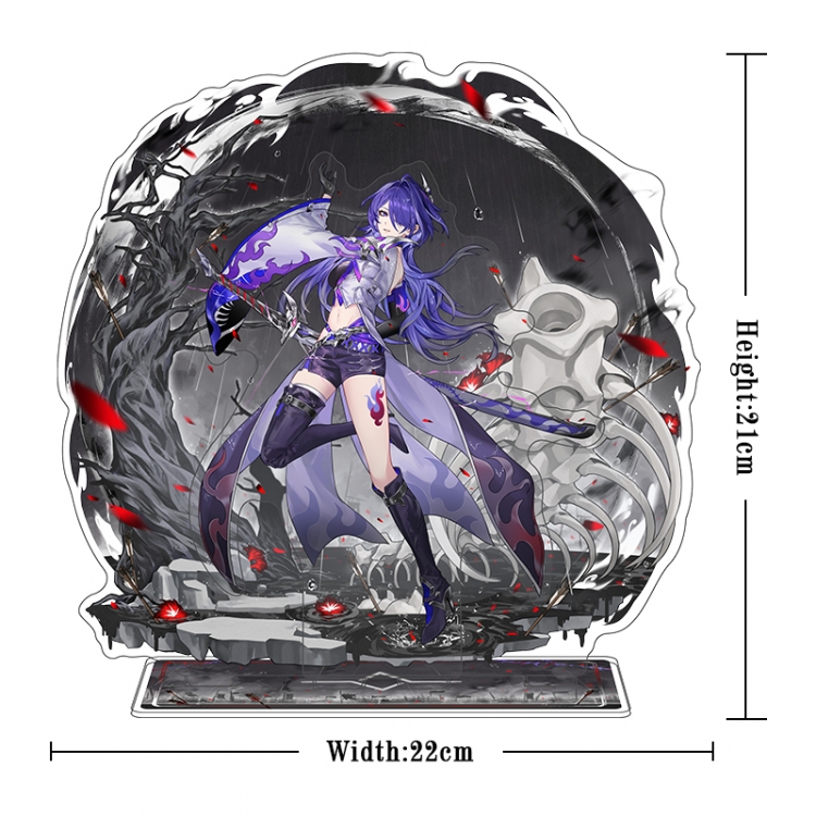Honkai: Star Rail Acrylic interlayer technology double-sided Standing Plates stand figure 21CM