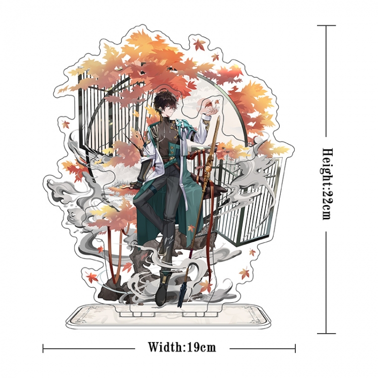 Honkai: Star Rail Acrylic interlayer technology double-sided Standing Plates stand figure 21CM