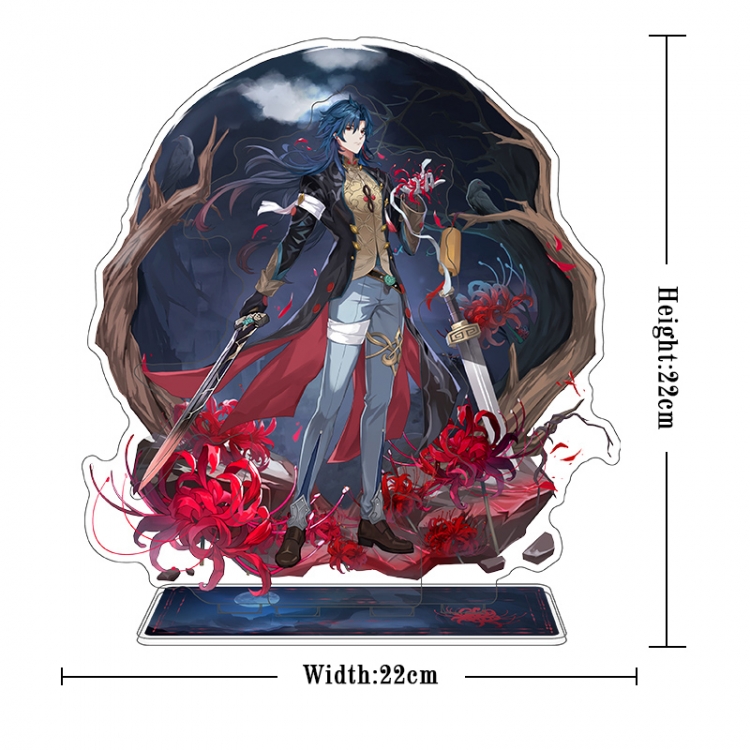 Honkai: Star Rail Acrylic interlayer technology double-sided Standing Plates stand figure 21CM
