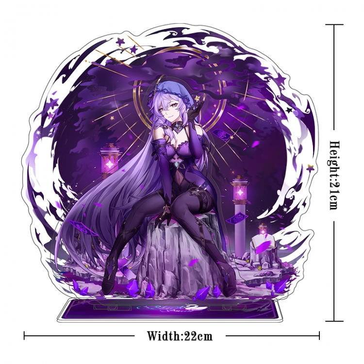 Honkai: Star Rail Acrylic interlayer technology double-sided Standing Plates stand figure 21CM