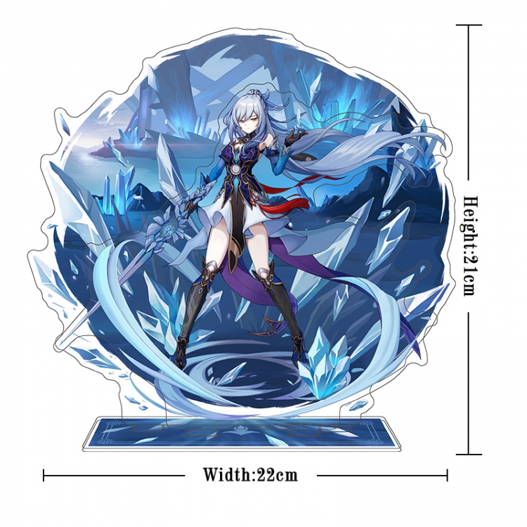 Honkai: Star Rail Acrylic interlayer technology double-sided Standing Plates stand figure 21CM
