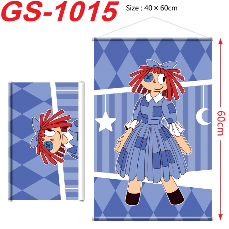 The Amazing Digital Circus Anime digital printed pole style hanging picture Wall Scroll 40x60cm