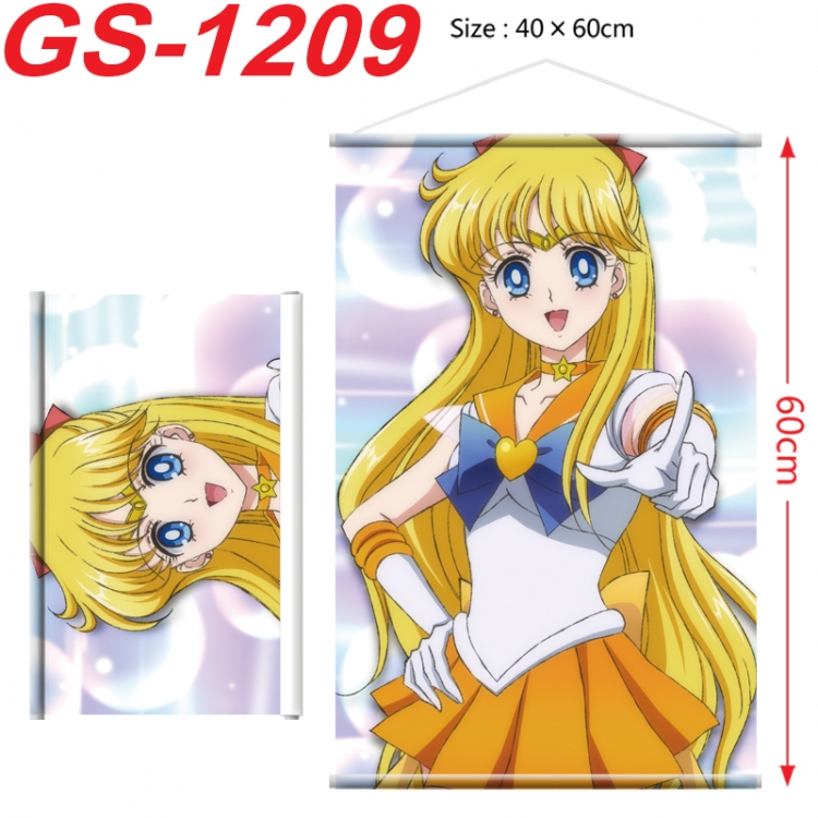 sailormoon Anime digital printed pole style hanging picture Wall Scroll 40x60cm