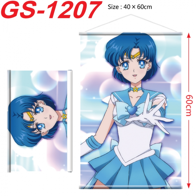 sailormoon Anime digital printed pole style hanging picture Wall Scroll 40x60cm