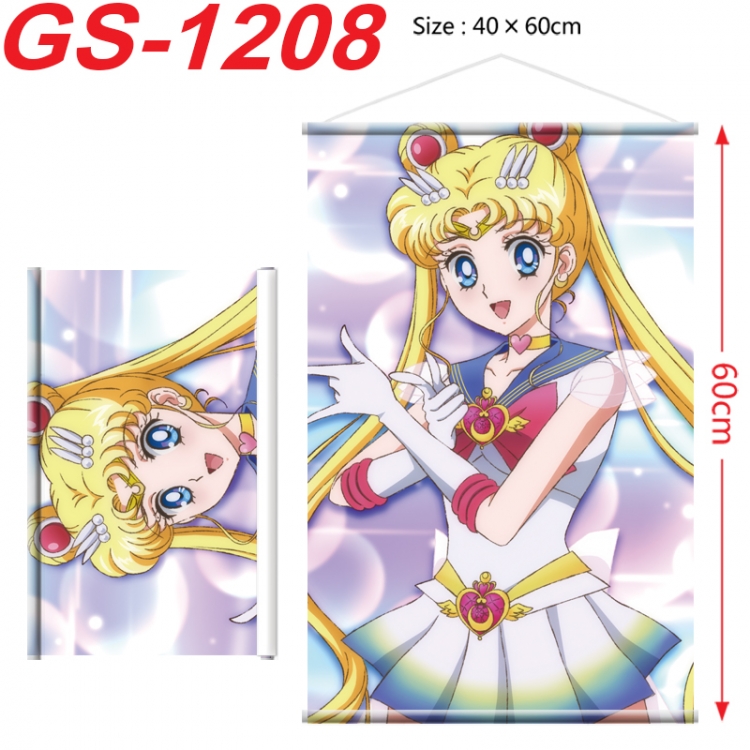 sailormoon Anime digital printed pole style hanging picture Wall Scroll 40x60cm
