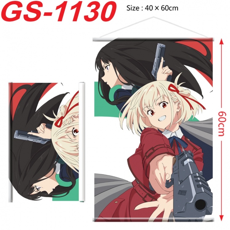 Lycoris Recoil Anime digital printed pole style hanging picture Wall Scroll 40x60cm