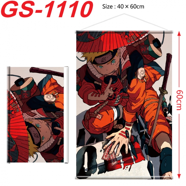 Naruto Anime digital printed pole style hanging picture Wall Scroll 40x60cm