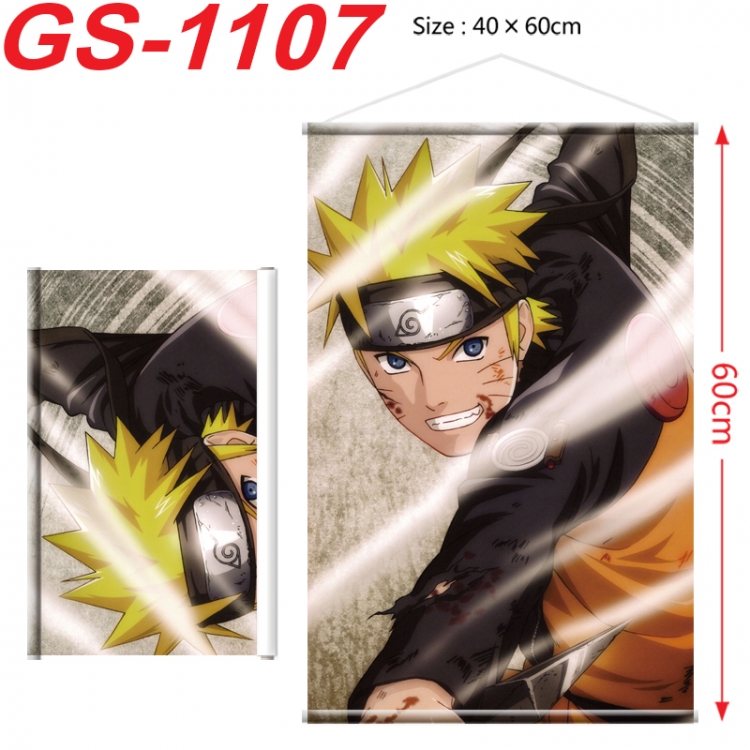 Naruto Anime digital printed pole style hanging picture Wall Scroll 40x60cm