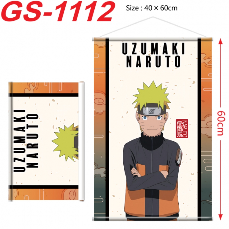Naruto Anime digital printed pole style hanging picture Wall Scroll 40x60cm