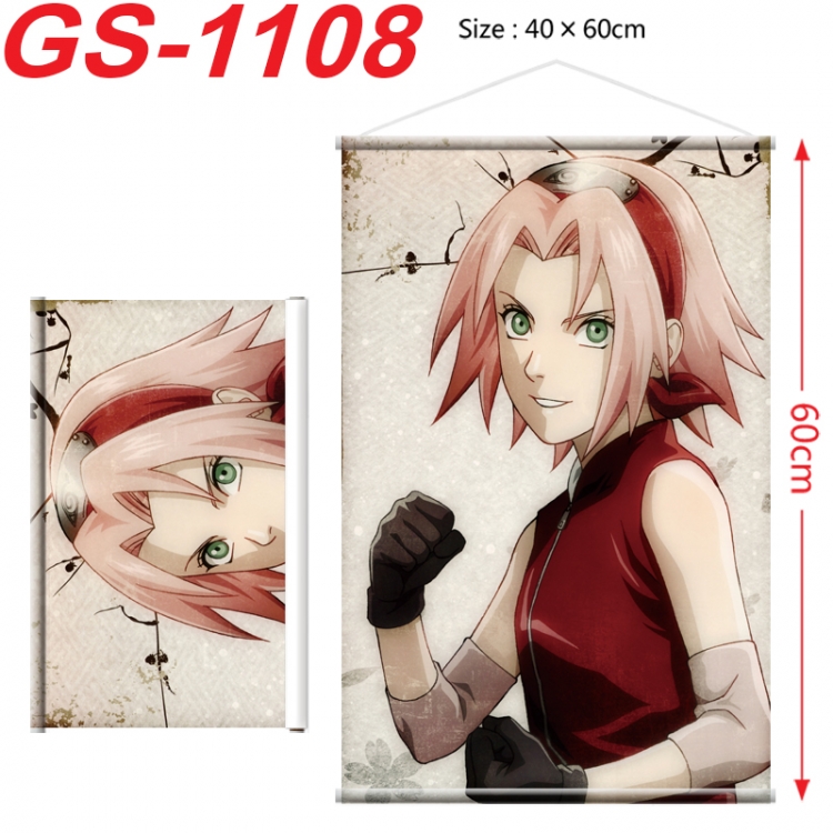 Naruto Anime digital printed pole style hanging picture Wall Scroll 40x60cm
