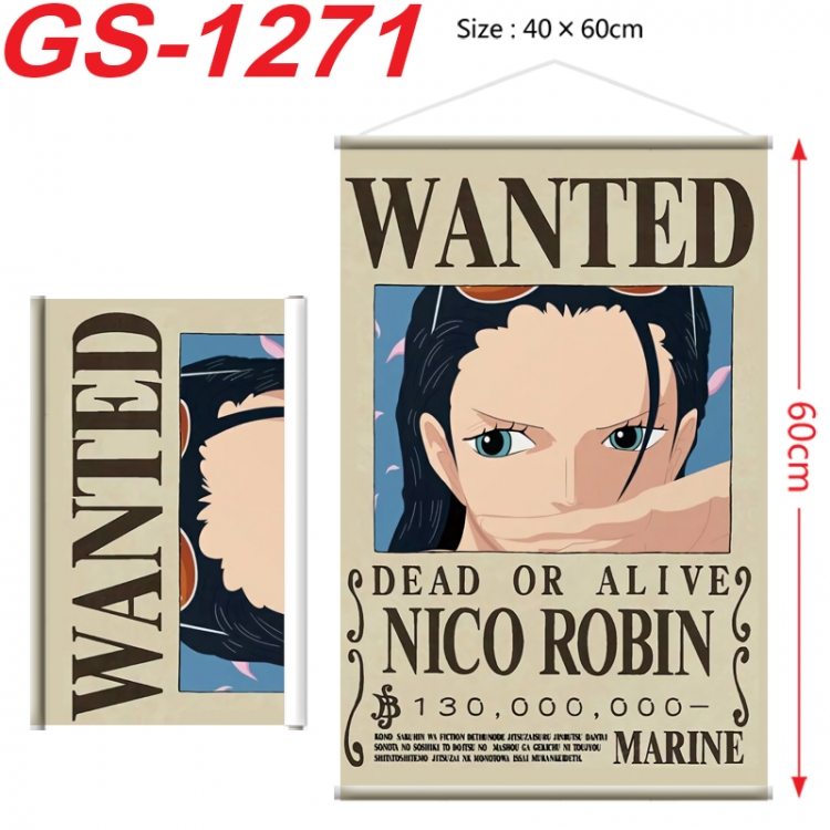 One Piece Anime digital printed pole style hanging picture Wall Scroll 40x60cm