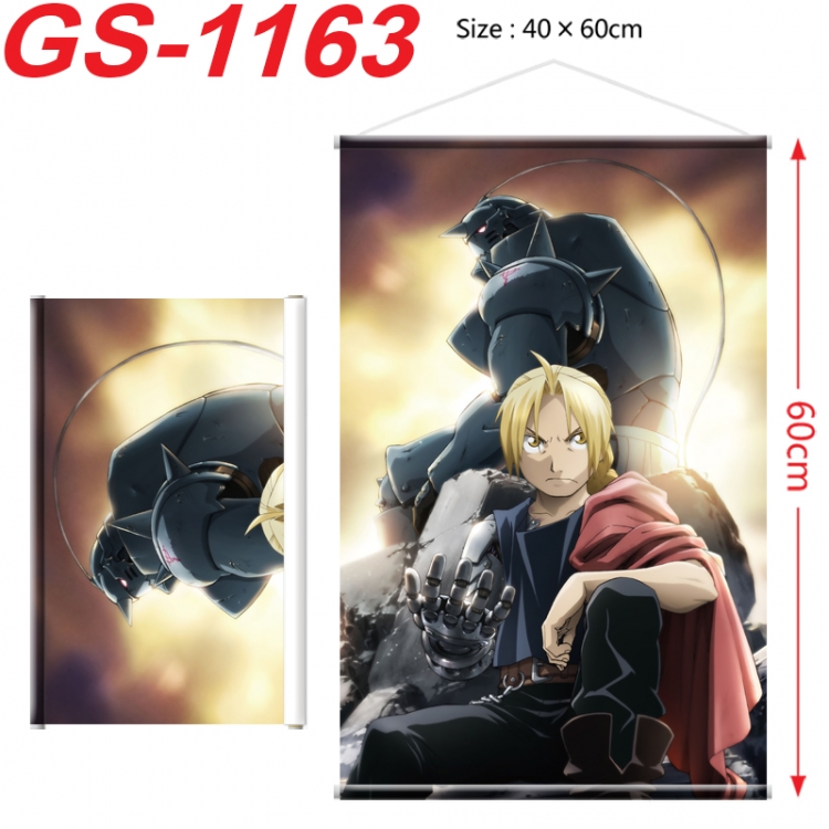 Fullmetal Alchemist Anime digital printed pole style hanging picture Wall Scroll 40x60cm