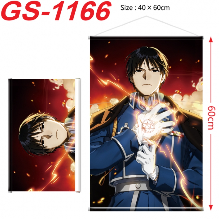 Fullmetal Alchemist Anime digital printed pole style hanging picture Wall Scroll 40x60cm