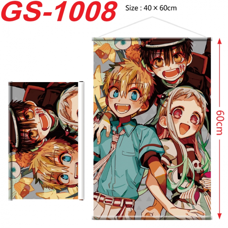 Toilet-bound Hanako-kun Anime digital printed pole style hanging picture Wall Scroll 40x60cm