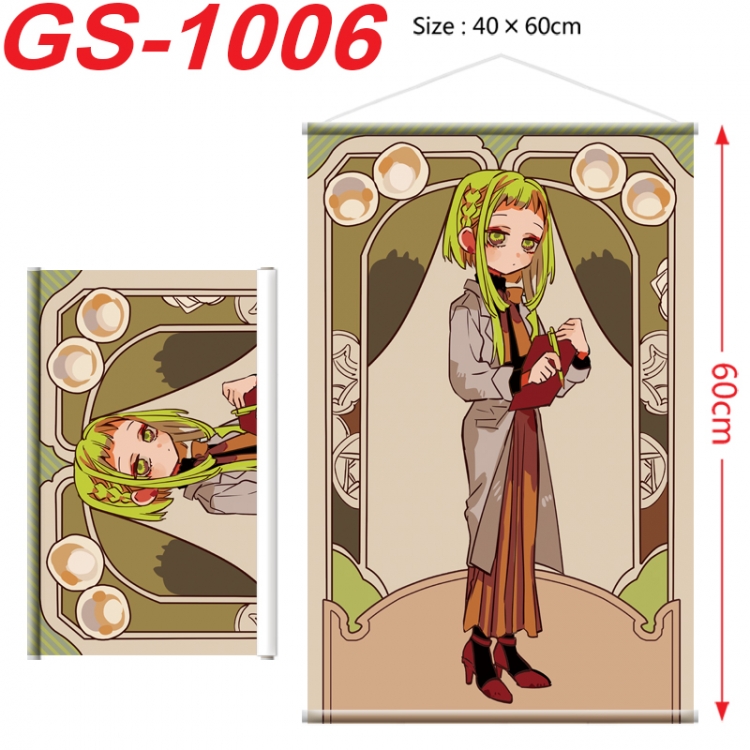 Toilet-bound Hanako-kun Anime digital printed pole style hanging picture Wall Scroll 40x60cm