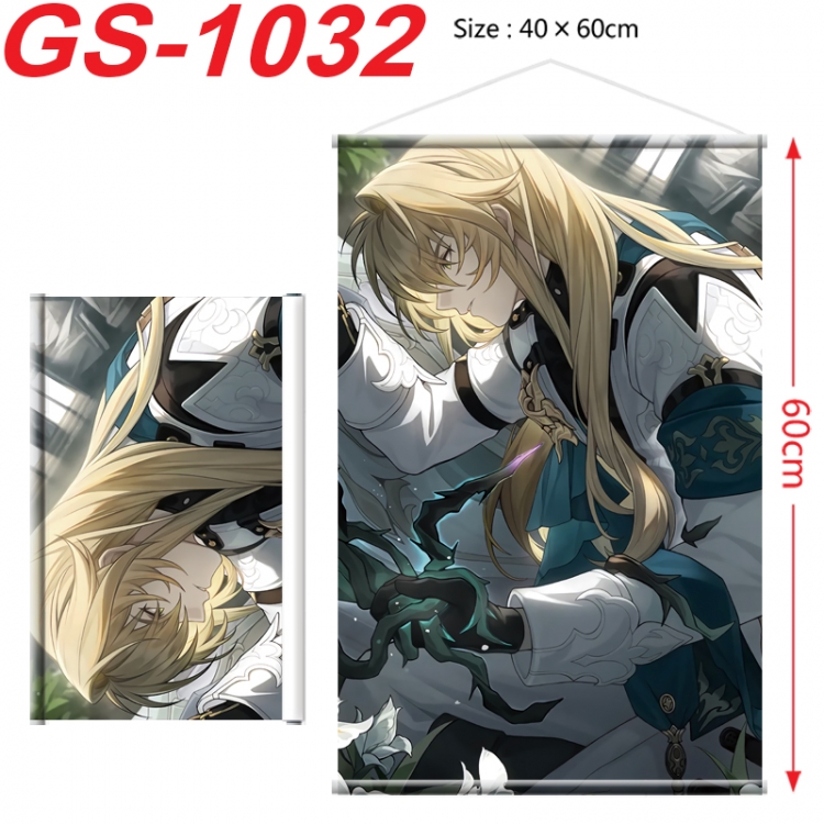  Honkai: Star Rail Anime digital printed pole style hanging picture Wall Scroll 40x60cm