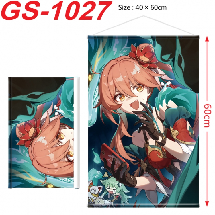  Honkai: Star Rail Anime digital printed pole style hanging picture Wall Scroll 40x60cm