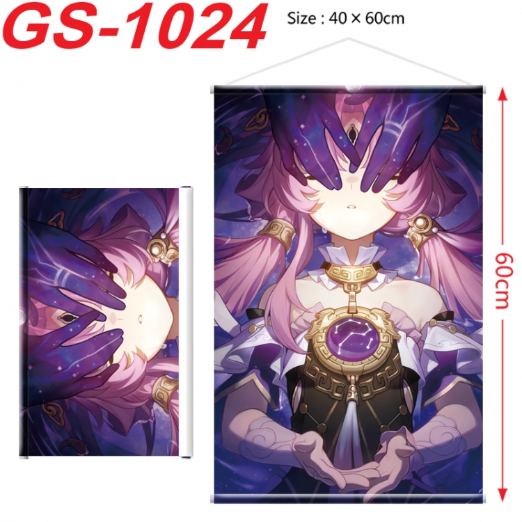 Honkai: Star Rail Anime digital printed pole style hanging picture Wall Scroll 40x60cm