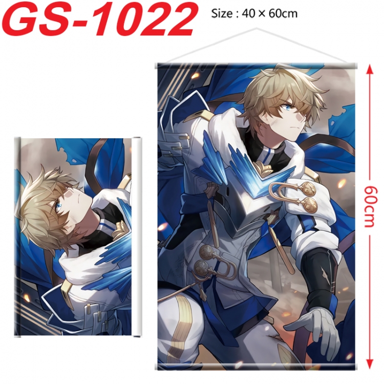  Honkai: Star Rail Anime digital printed pole style hanging picture Wall Scroll 40x60cm