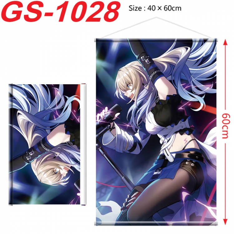 Honkai: Star Rail Anime digital printed pole style hanging picture Wall Scroll 40x60cm