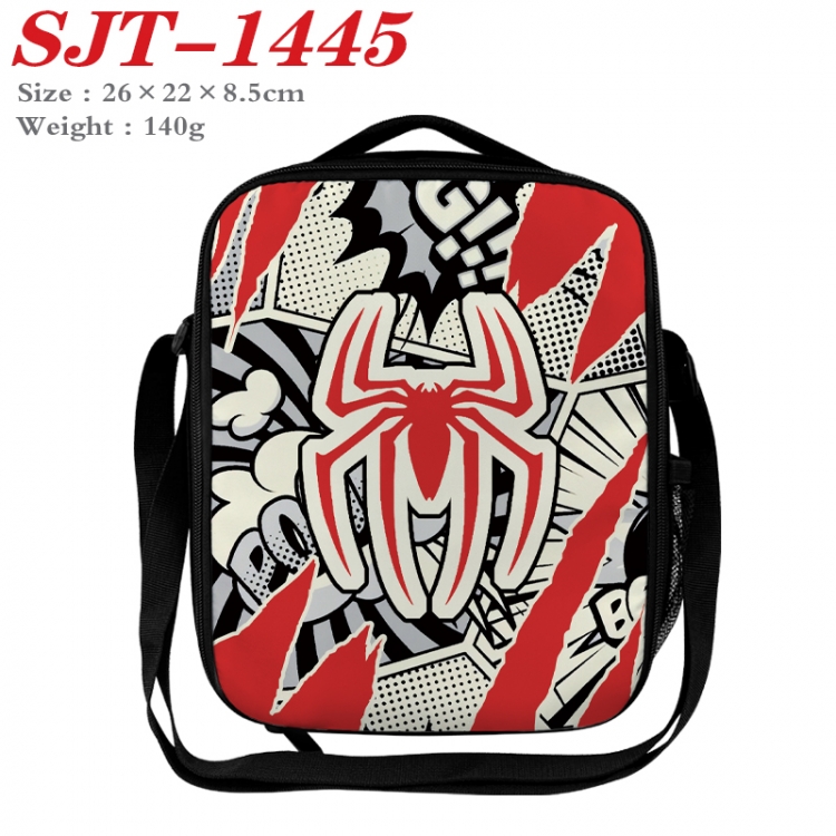 Superheroes Anime Lunch Bag Crossbody Bag 26x22x8.5cm 