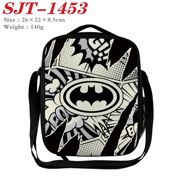 Superheroes Anime Lunch Bag Crossbody Bag 26x22x8.5cm 